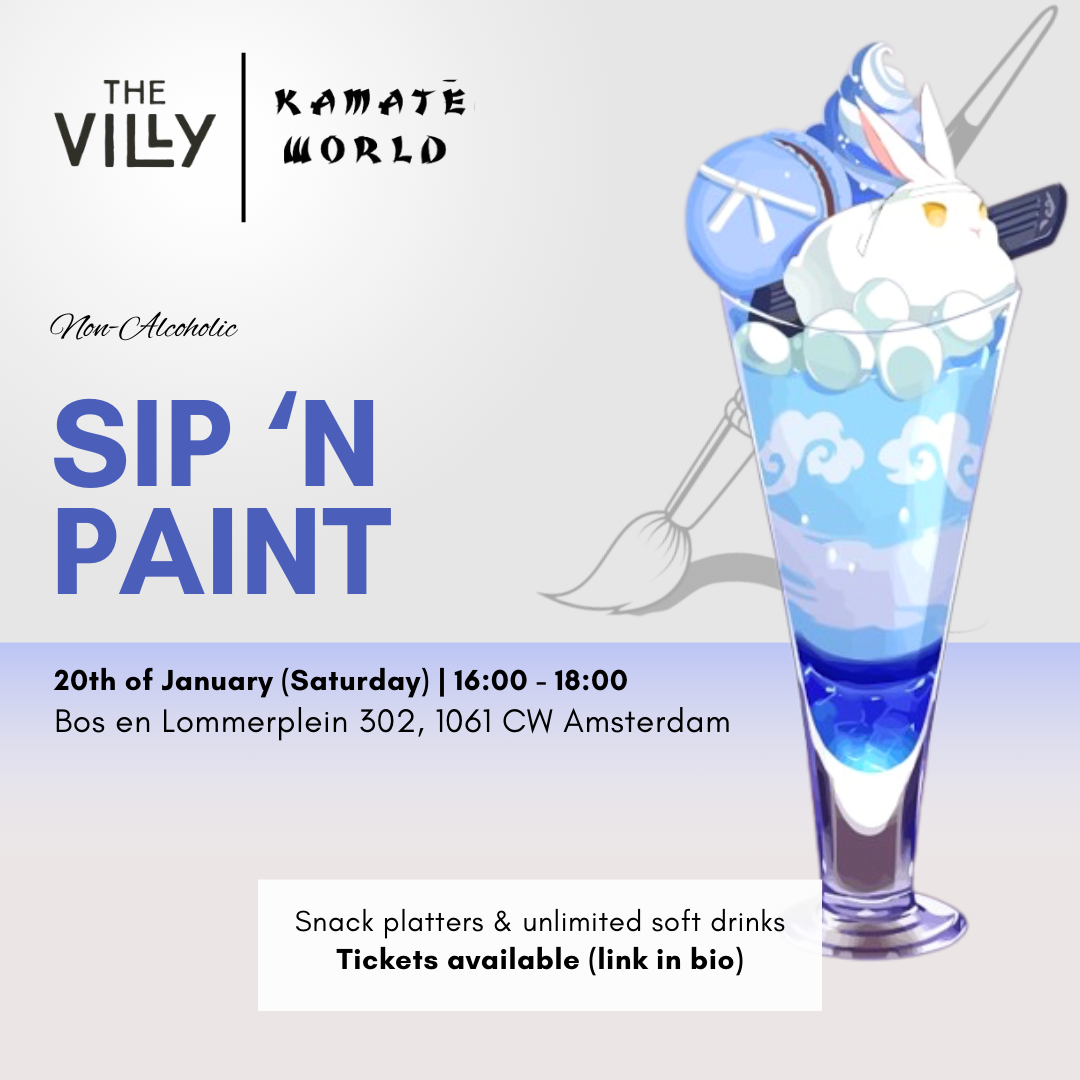 Kamateworld x The Villy | Sip 'n Paint event
